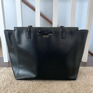 Large Kate Spade Black Tote